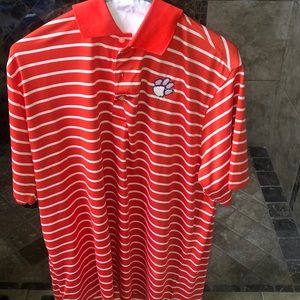 Ping Clemson button down shirt